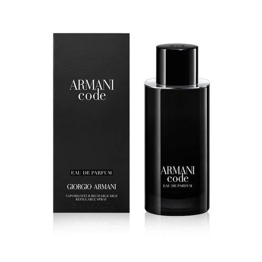 Giorgio Armani Code Men Refillable Eau de Parfum Spray, 4.2 oz (125ml)
