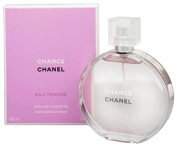 CHANEL Chance Eau Tendre Eau de Toilette for Women 100ml 3.4 oz