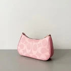 COACH Teri Shoulder Bag in Signature Canvas Gold/Powder Pink CAL51